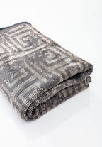 Helix Beige - Dark Grey Rug