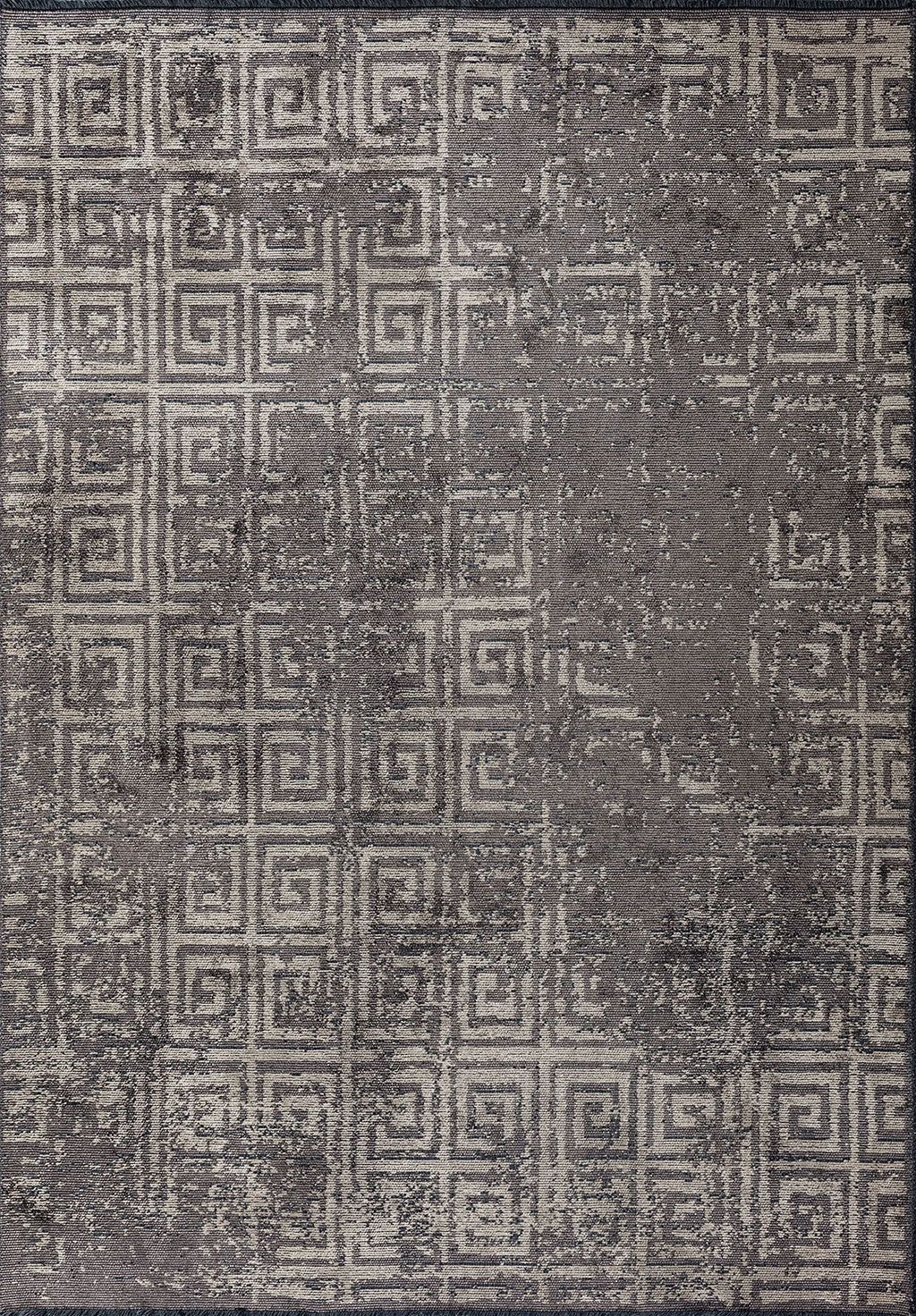 Helix Beige - Dark Grey Rug