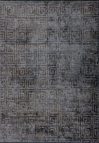 Helix Anthracite - Grey Rug