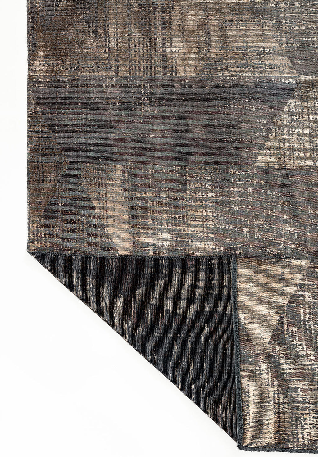 Sharp Beige - Dark Mink Rug