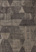 Sharp Beige - Dark Mink Rug