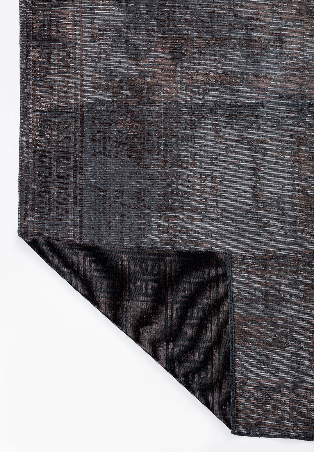 Ancient Dark Mink - Grey Rug