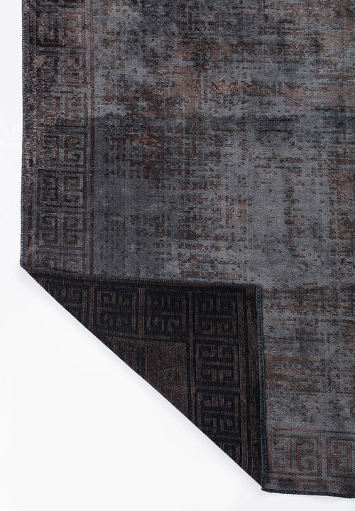 Ancient Dark Mink - Grey Rug