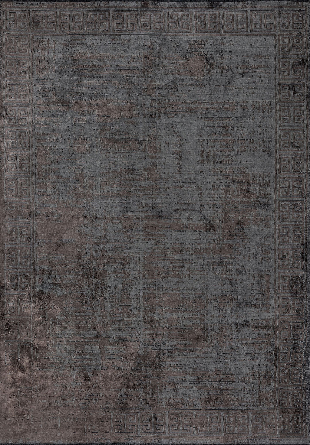 Ancient Dark Mink - Grey Rug