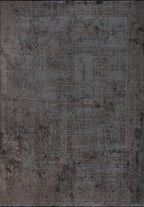 Ancient Dark Mink - Grey Rug