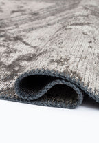 Smoke Dark Grey - Cream Rug