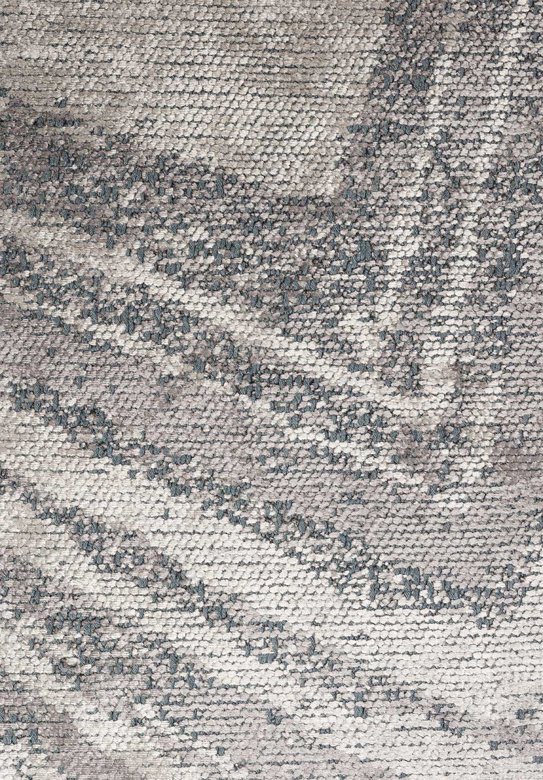 Smoke Dark Grey - Cream Rug