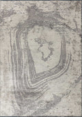 Smoke Dark Grey - Cream Rug