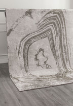 Smoke Khaki - Light Cream Rug