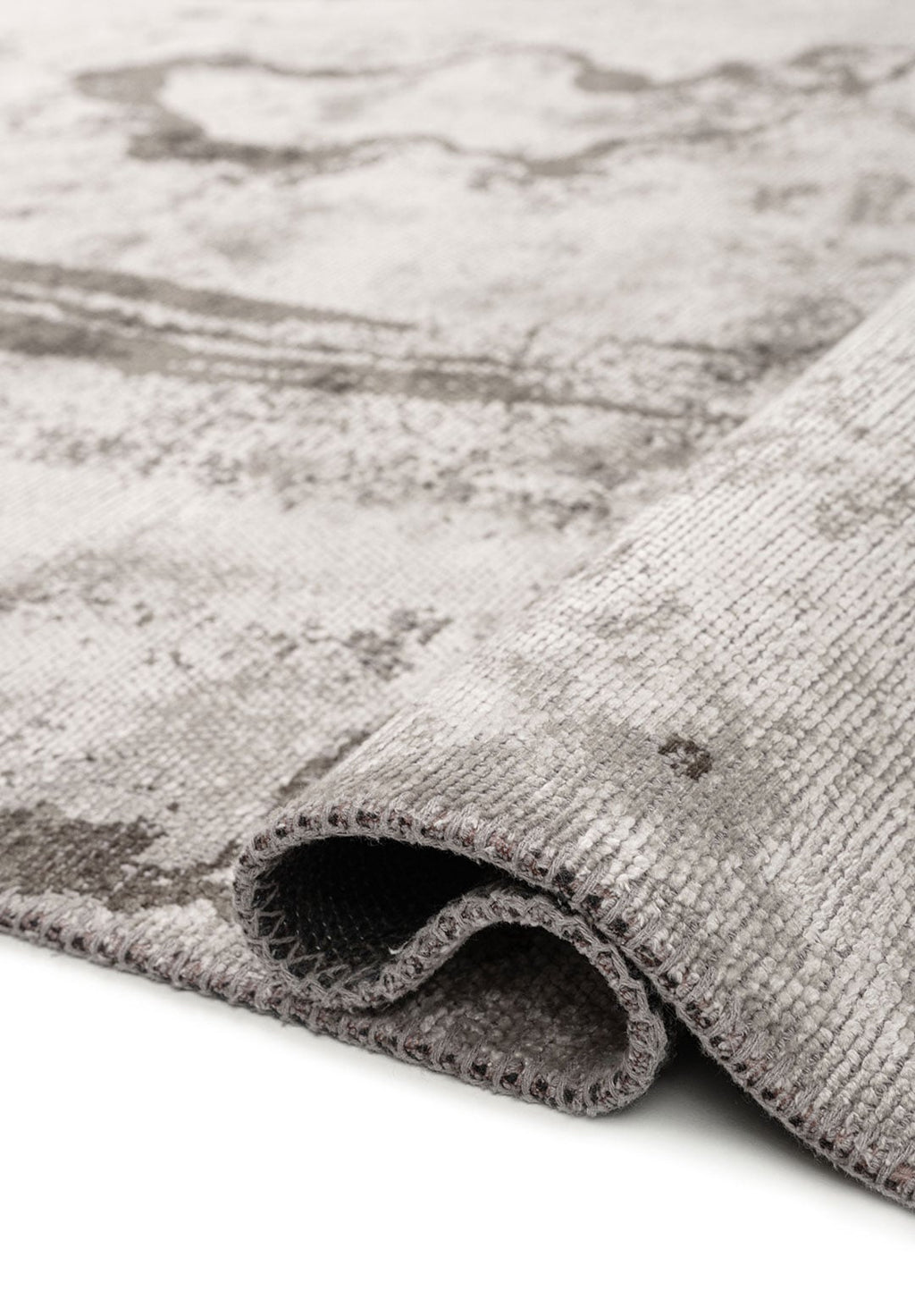Smoke Khaki - Light Cream Rug