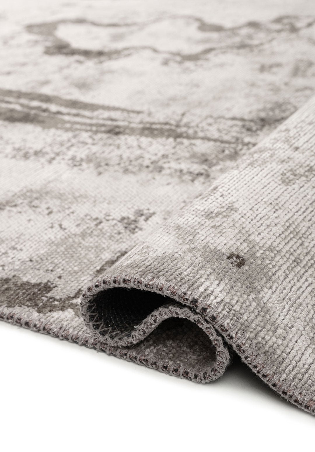 Smoke Khaki - Light Cream Rug