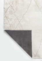 Bohemian Dark Grey - Ecru Rug