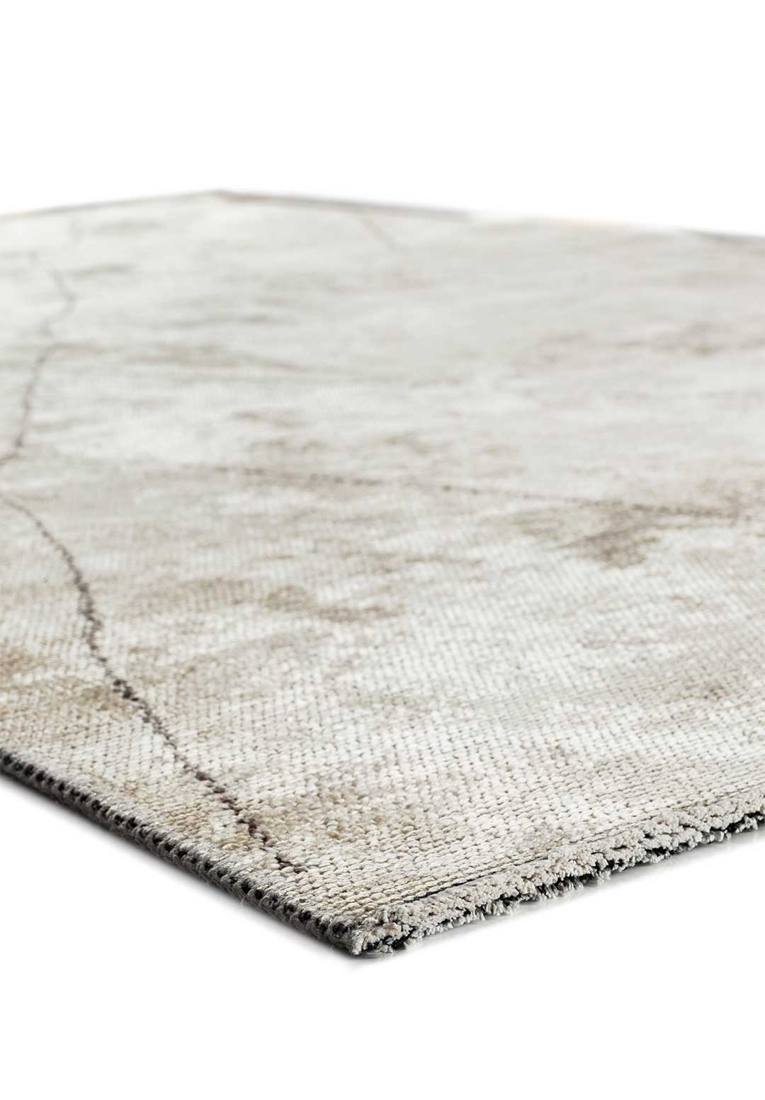 Bohemian Dark Grey - Ecru Rug