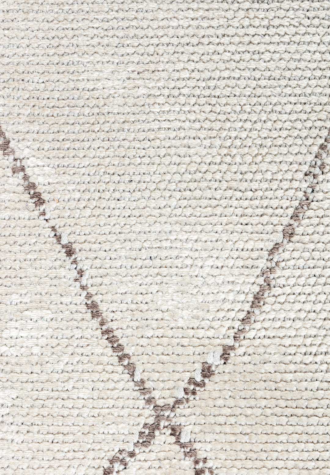 Bohemian Dark Grey - Ecru Rug