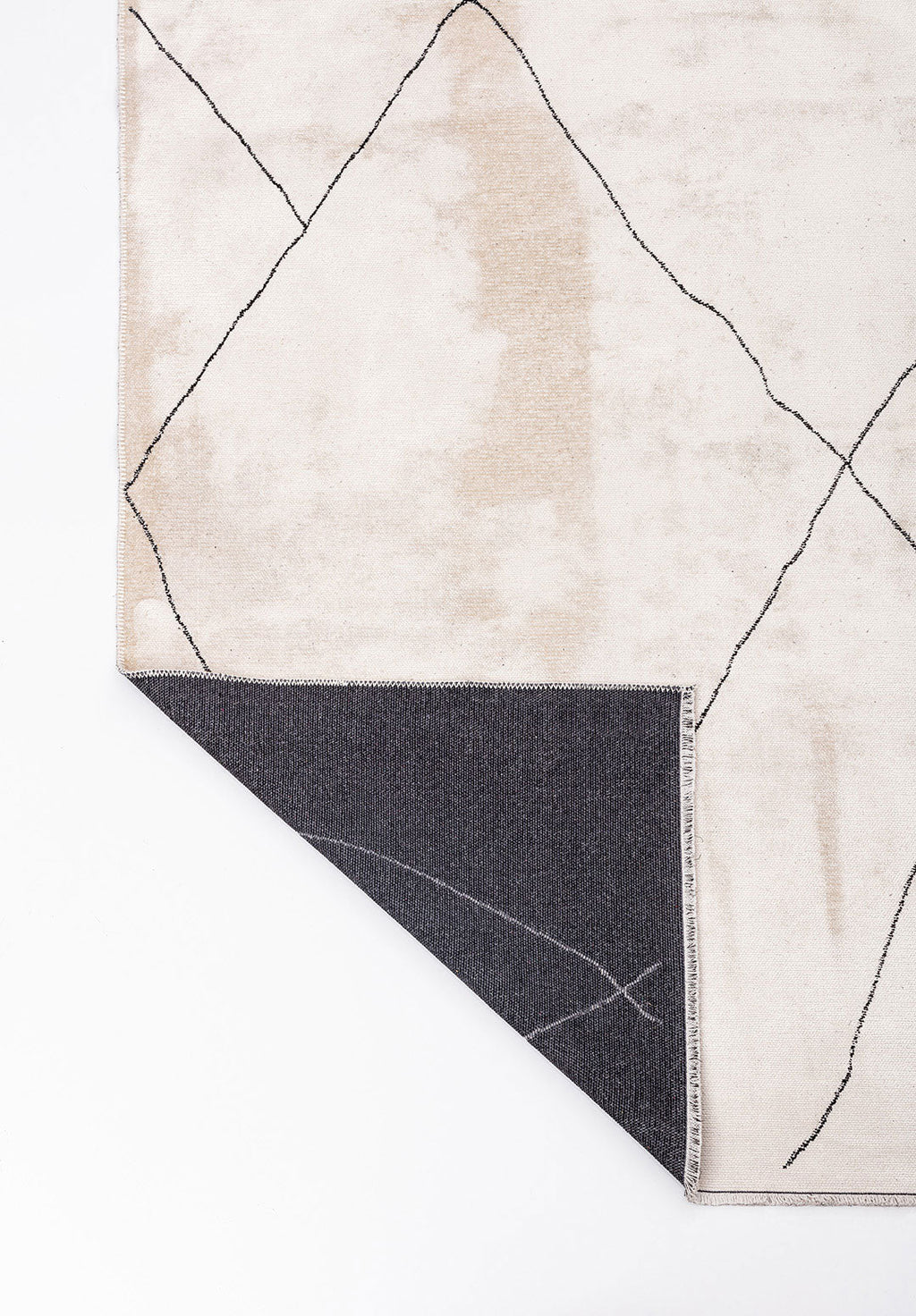 Bohemian Black - Ecru Rug