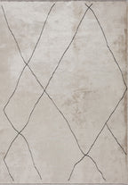 Bohemian Black - Ecru Rug