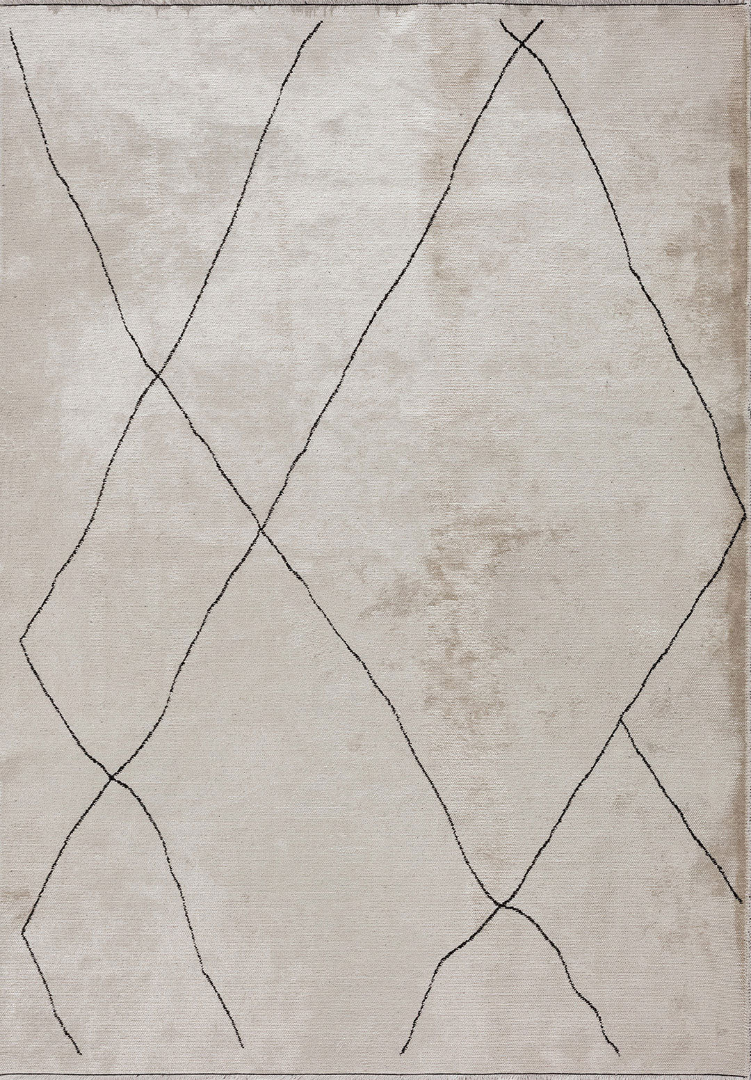 Bohemian Black - Ecru Rug