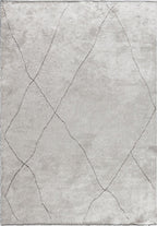 Bohemian Dark Grey - Ecru Rug