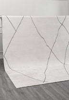 Bohemian Black - Ecru Rug