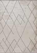 Tribal Black - White Rug