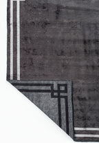 Twist Charcoal - Grey Rug