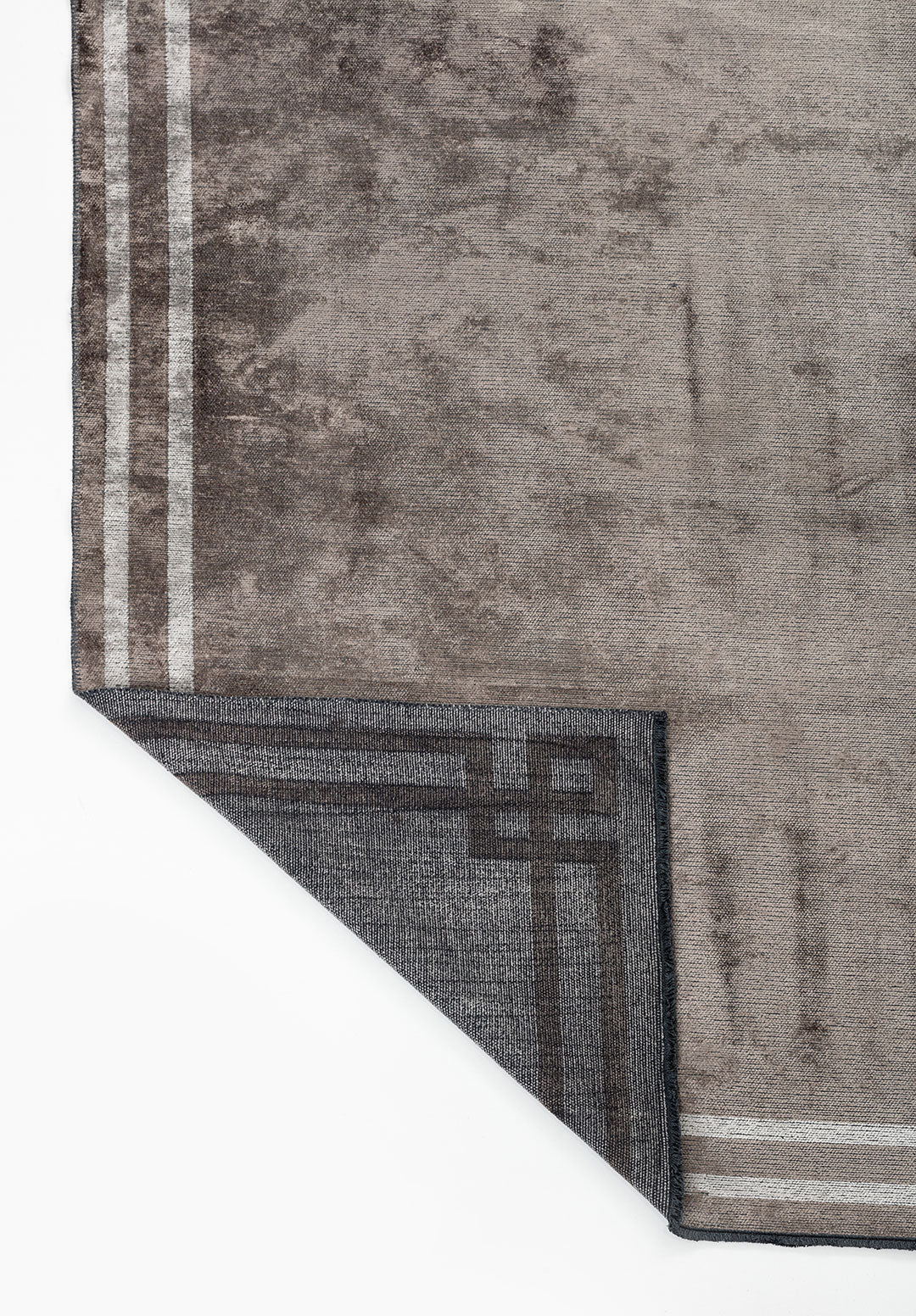 Twist Dark Grey  - Light Grey Rug