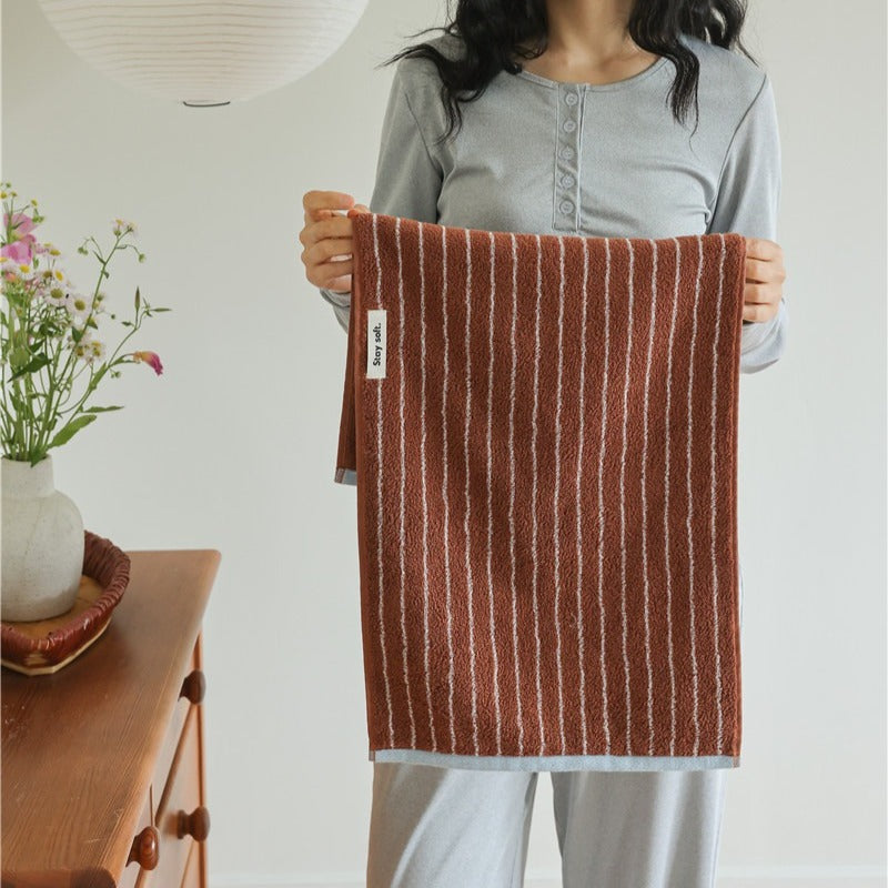 Sunny Hearth Stripe Towel
