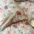 Bohemian Folk Botanical Bedding Set