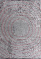 Hypnosis Light Grey - Damson Rug