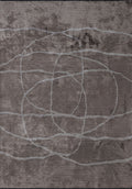 Rope Light Grey - Dark Grey Rug