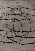 Rope Black - Nougat Rug