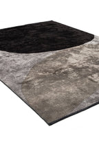 Meteor Black - Light Grey Rug
