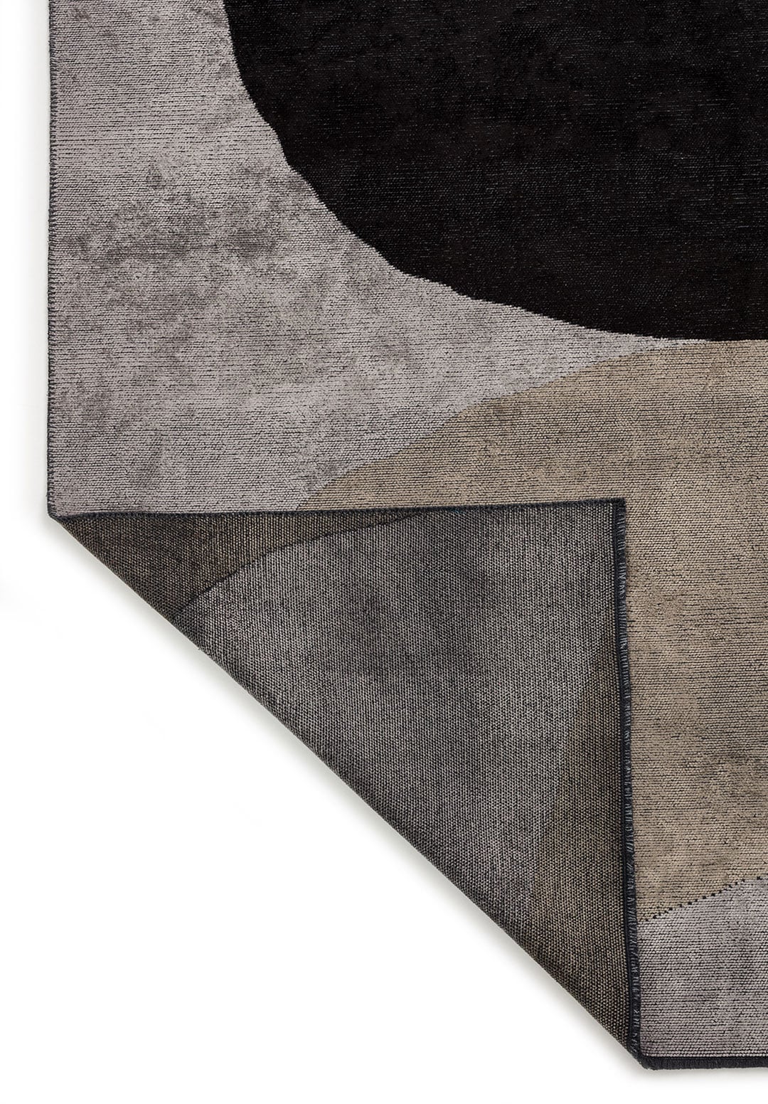 Meteor Black - Light Grey Rug