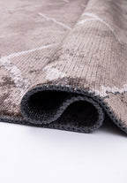 Wave Light Grey - Dark Grey Rug