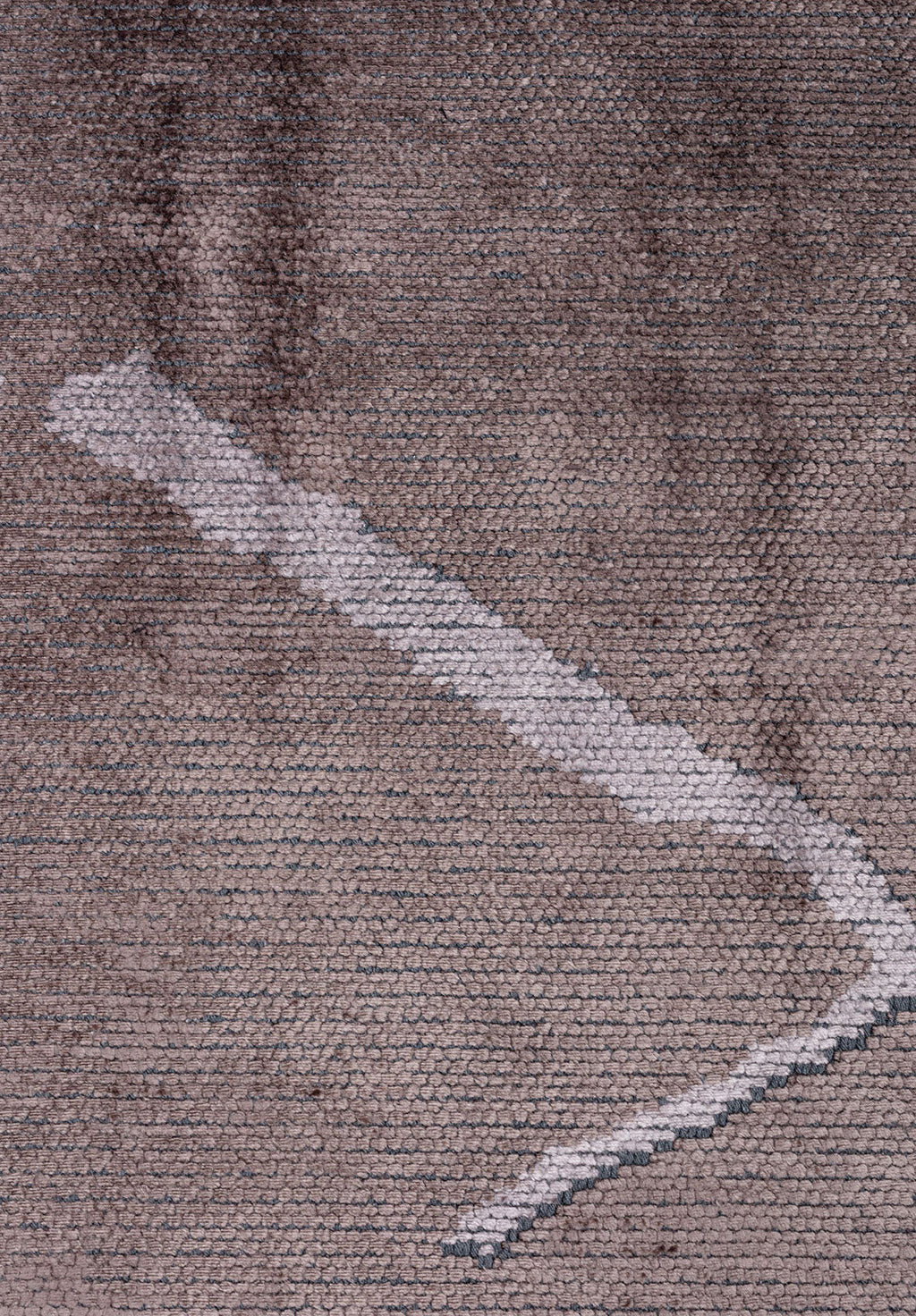 Wave Light Grey - Dark Grey Rug