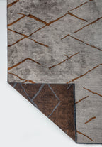 Wave Cacao - Cream Rug