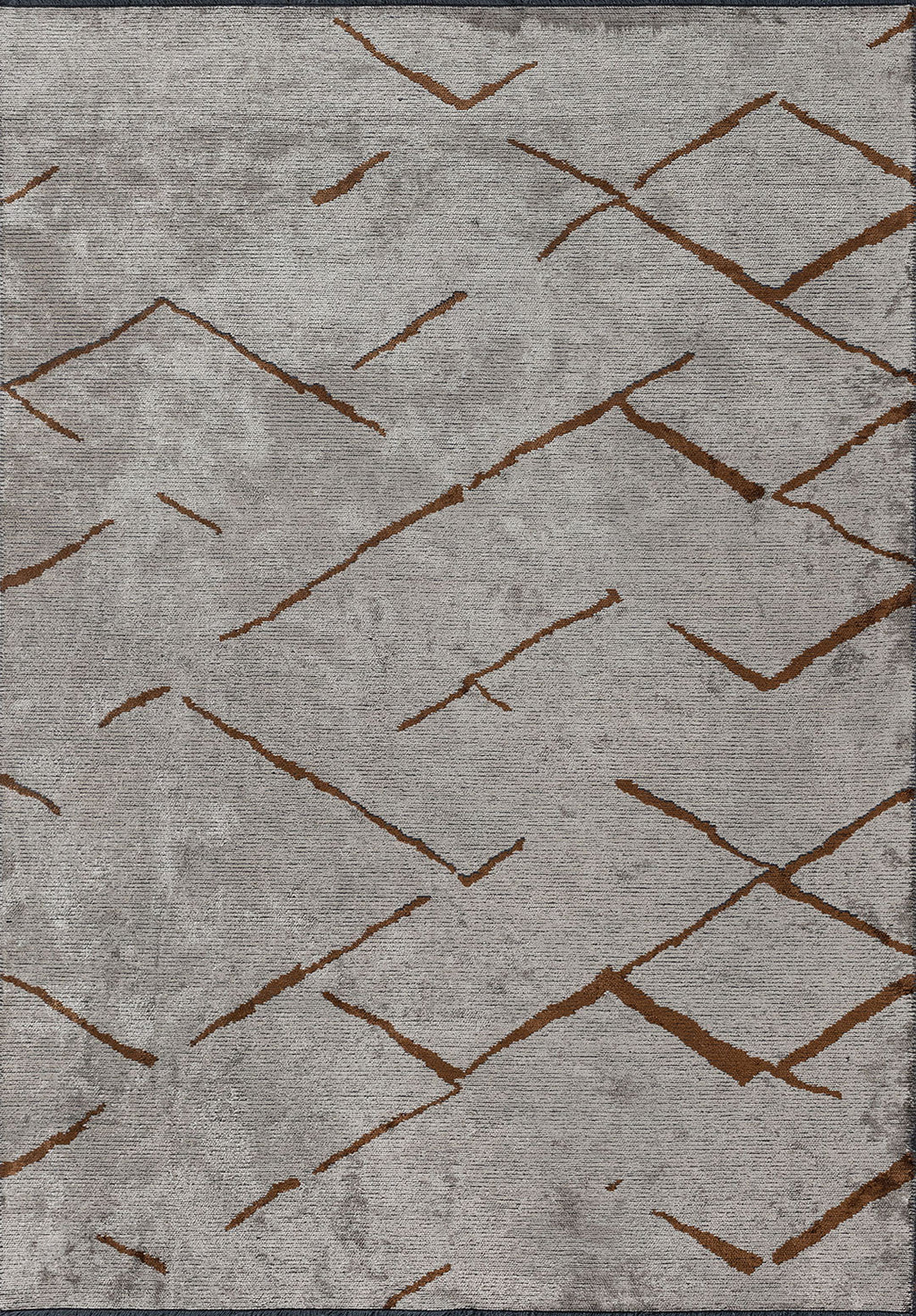 Wave Cacao - Cream Rug