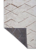 Wave Nougat - White Rug