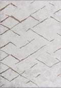 Wave Nougat - White Rug