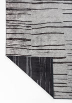 Flow Charcoal - Light Grey Rug