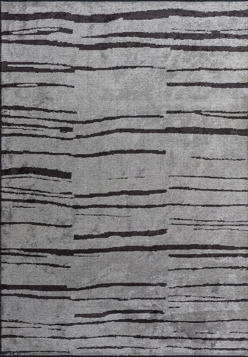 Flow Charcoal - Light Grey Rug