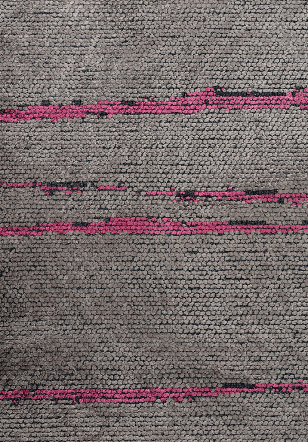 Flow Pink - Grey Rug