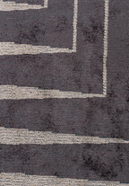 Cubic Charcoal - Beige Rug