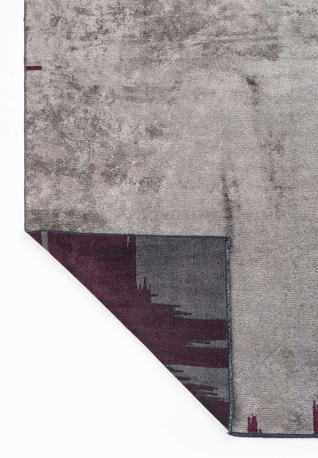 Cage Dark Grey - Dark Damson Rug