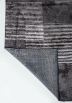 Matrix Charcoal - Light Grey Rug