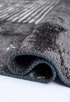 Matrix Charcoal - Light Grey Rug