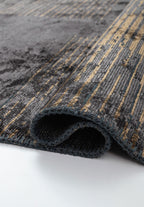 Matrix Charcoal - Light Brown Rug