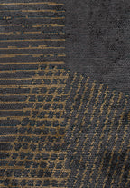 Matrix Charcoal - Light Brown Rug
