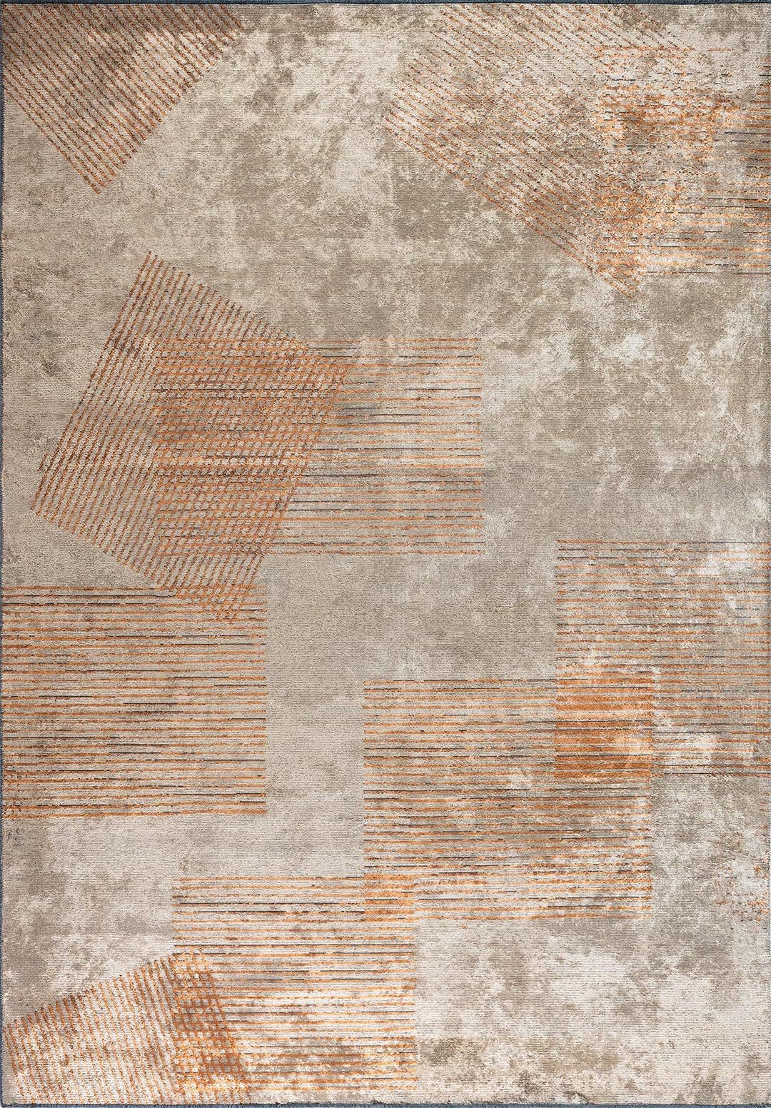 Matrix Dark Beige - Terra Rug