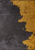 Coast Charcoal - Mustard Rug